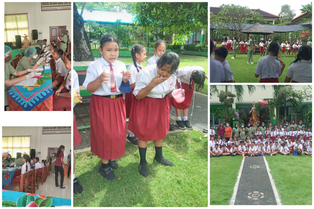 ASUHAN KESEHATAN GIGI DI SD 4 TUBAN